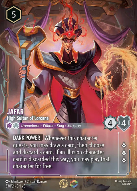 Jafar - High Sultan of Lorcana - 33 - Promo Set 2