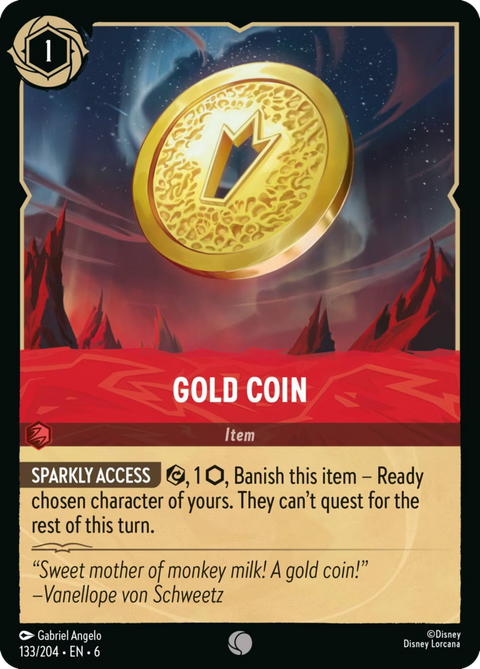 Gold Coin - 133 - Azurite Sea