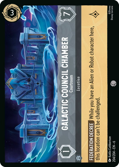Galactic Council Chamber - Courtroom - 204 - Azurite Sea