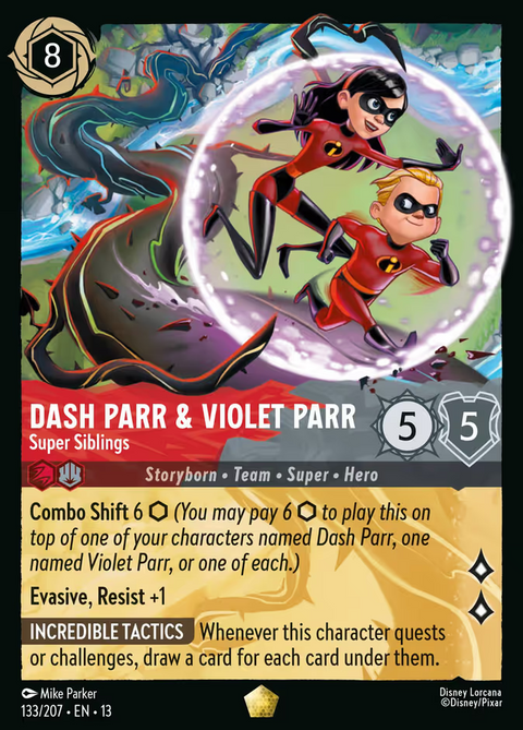 Dash Parr & Violet Parr - Super Siblings - 133 - Attack of the Vine!