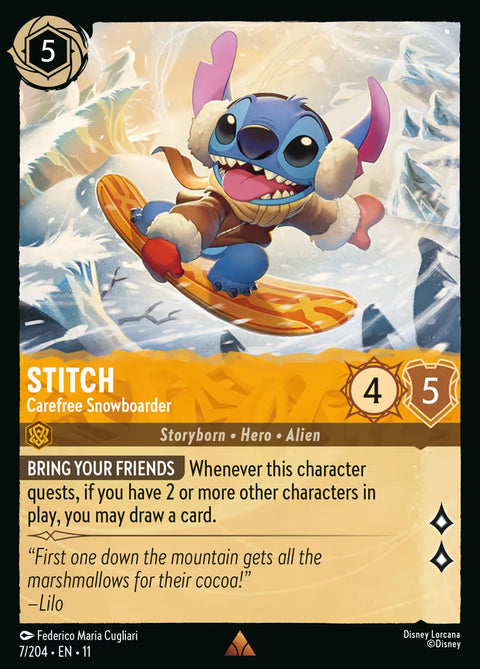 Stitch - Carefree Snowboarder - 7 - Winterspell