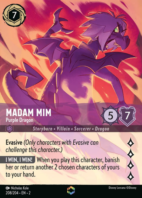 Madam Mim - Purple Dragon - 208 - Rise of the Floodborn