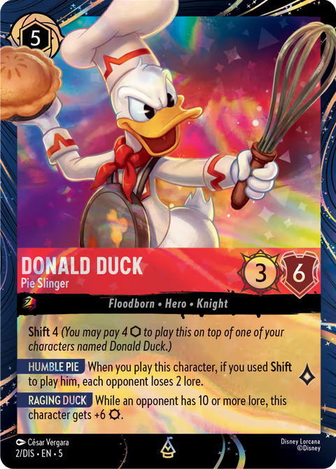 Donald Duck - Pie Slinger - 2 - EPCOT Festival of the Arts