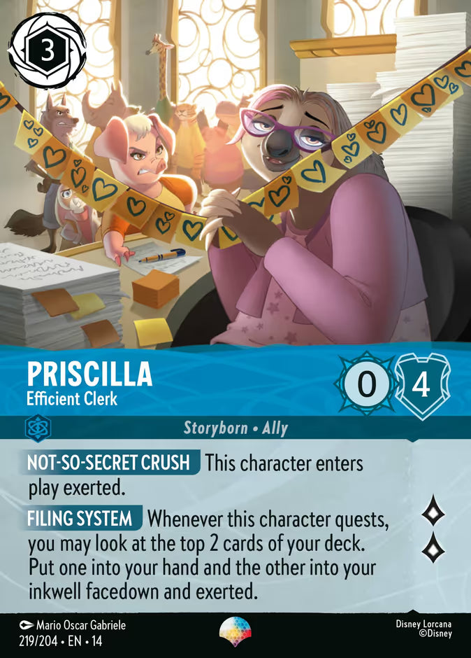 Priscilla - Efficient Clerk - 219 - Hyperia City