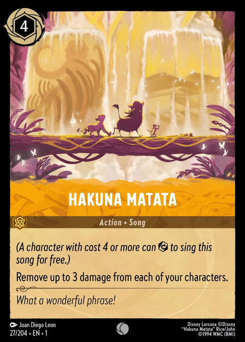 Hakuna Matata - 27 - The First Chapter