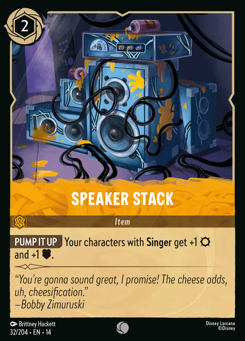 Speaker Stack - 32 - Hyperia City