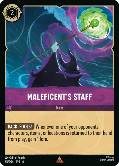 Maleficent's Staff - 65 - Azurite Sea