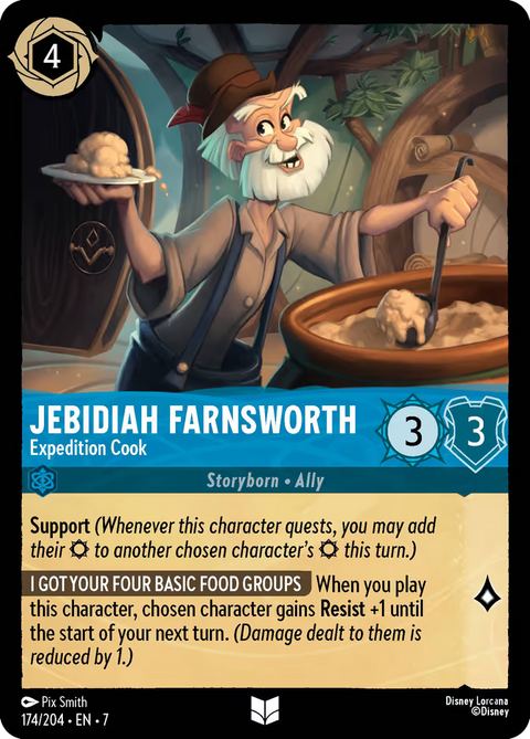 Jebidiah Farnsworth - Expedition Cook - 174 - Archazia's Island