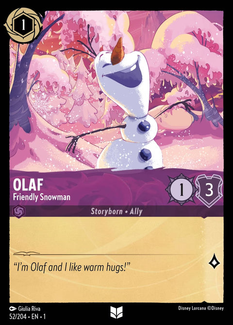 Olaf - Friendly Snowman - 52 - The First Chapter