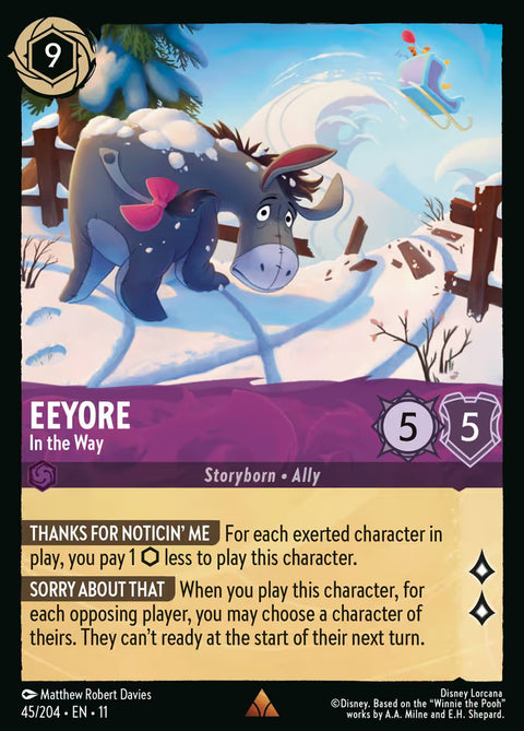 Eeyore - In the Way - 45 - Winterspell