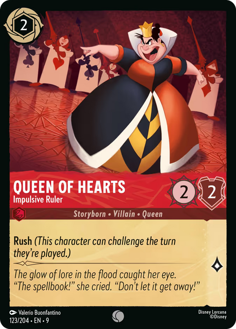 Queen of Hearts - Impulsive Ruler - 123 - Fabled