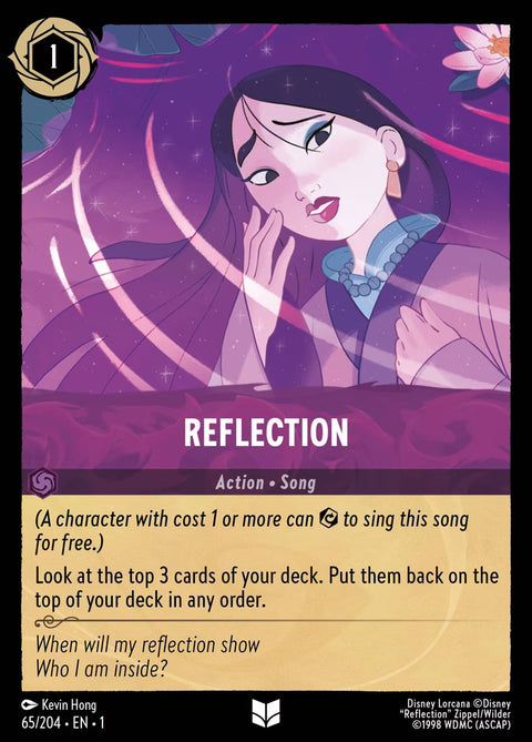 Reflection - 65 - The First Chapter