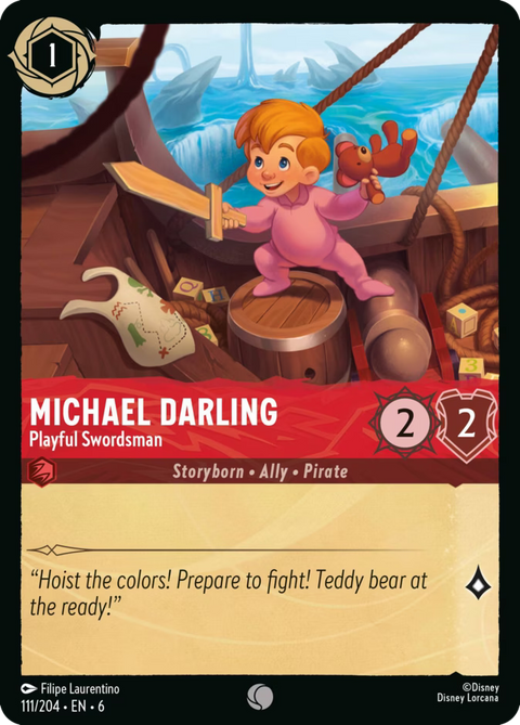 Michael Darling - Playful Swordsman - 111 - Azurite Sea
