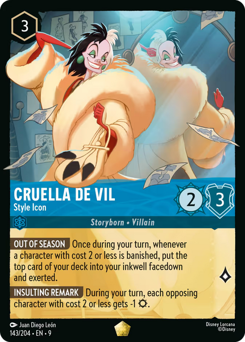 Cruella De Vil - Style Icon - 143 - Fabled