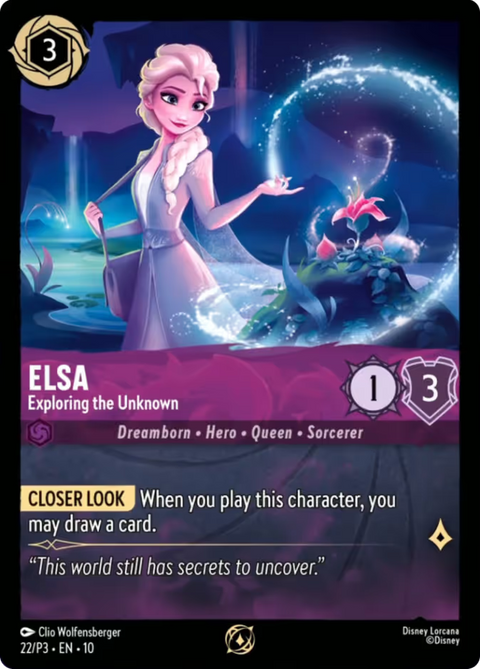 Elsa - Exploring the Unknown - 22 - Promo Set 3