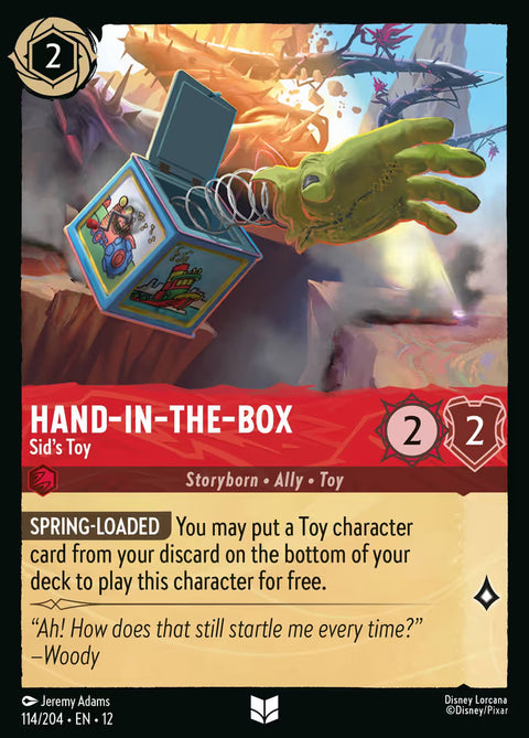 Hand-in-the-Box - Sid's Toy - 114 - Wilds Unknown