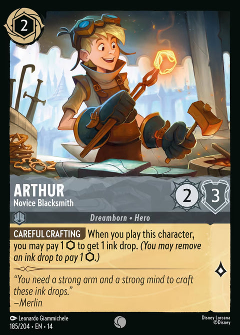 Arthur - Novice Blacksmith - 185 - Hyperia City
