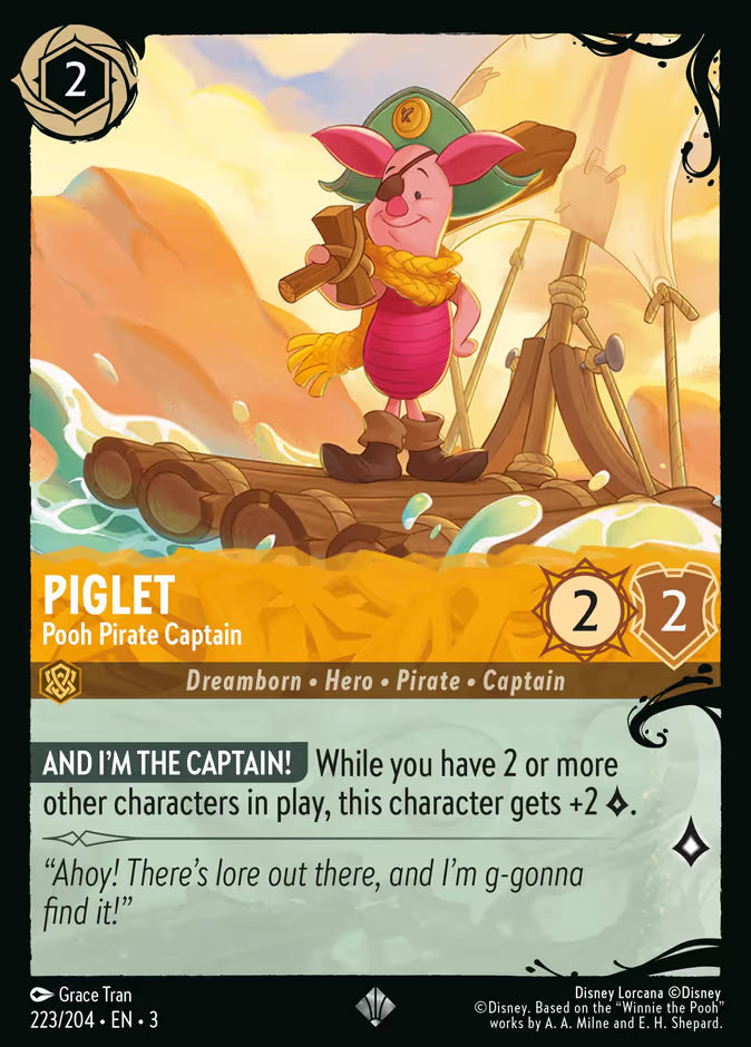Piglet - Pooh Pirate Captain - 223 - Into the Inklands