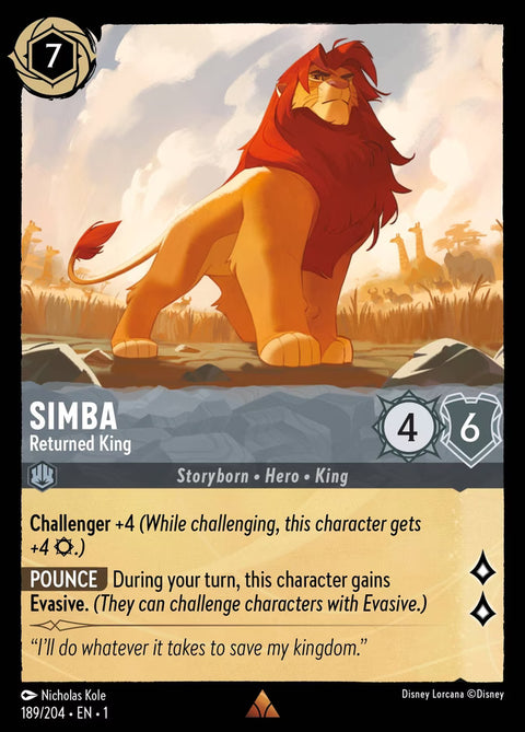 Simba - Returned King - 189 - The First Chapter