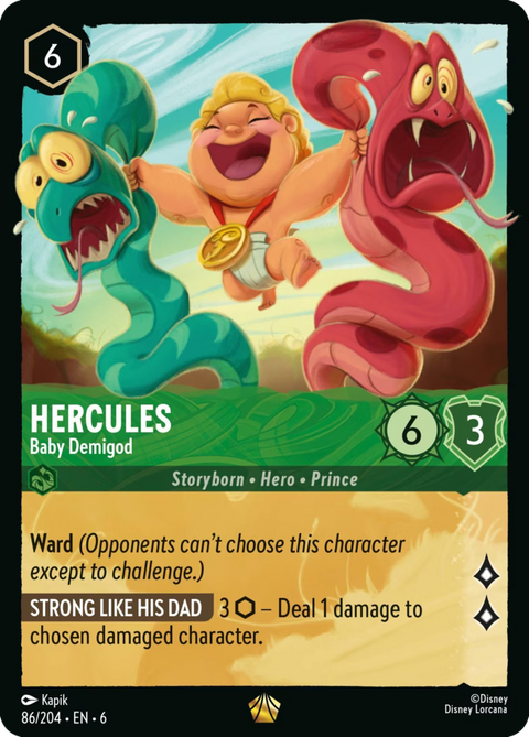 Hercules - Baby Demigod - 86 - Azurite Sea