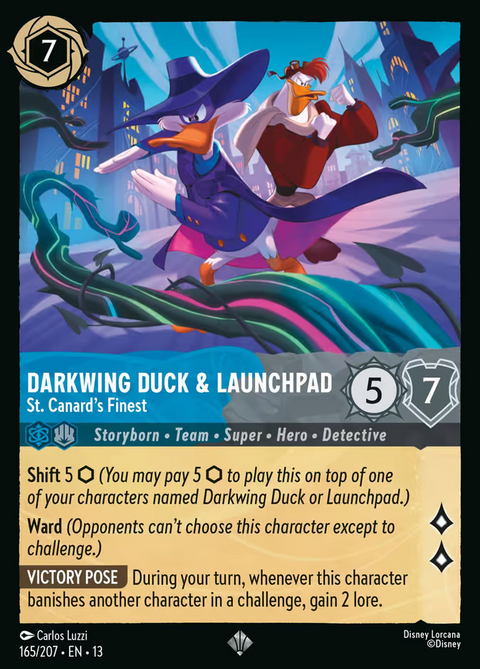 Darkwing Duck & Launchpad - St. Canard's Finest - 165 - Attack of the Vine!