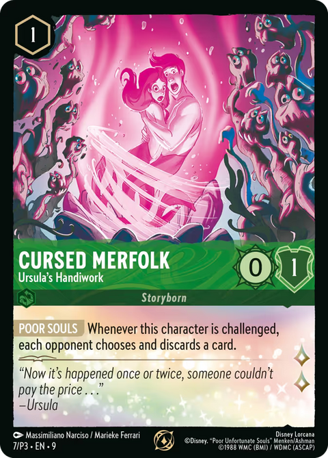Cursed Merfolk - Ursula's Handiwork - 7 - Promo Set 3