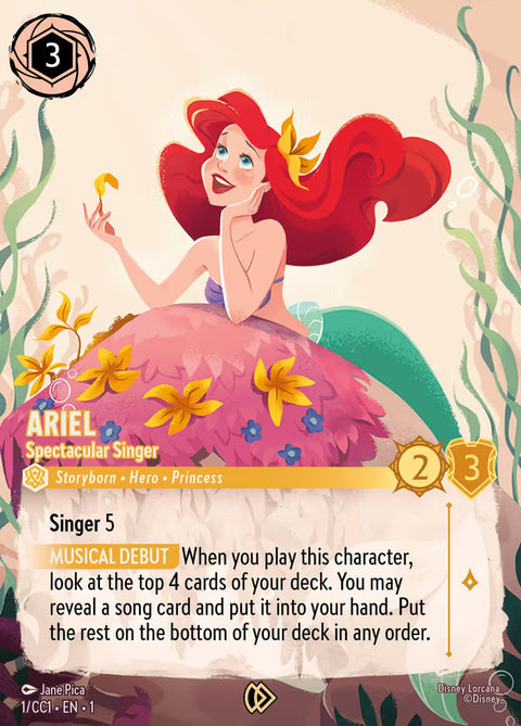Ariel - Spectacular Singer - 1 - Curator's Collection: Heroines Edition