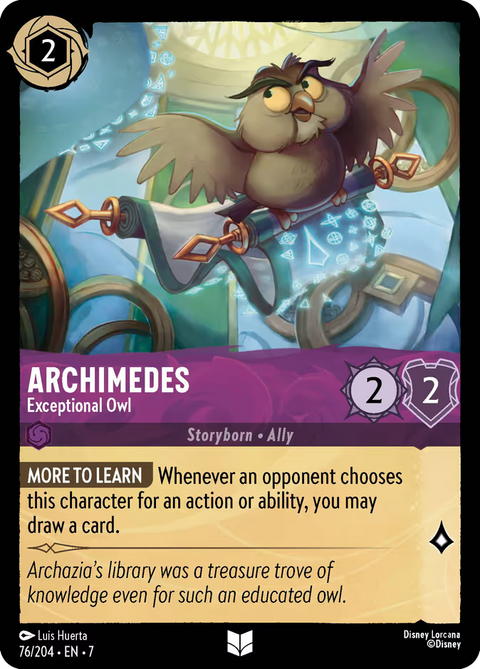 Archimedes - Exceptional Owl - 76 - Archazia's Island