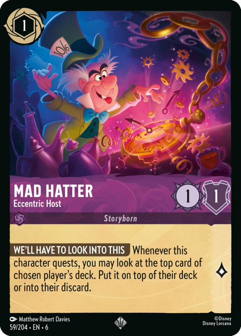 Mad Hatter - Eccentric Host - 59 - Azurite Sea