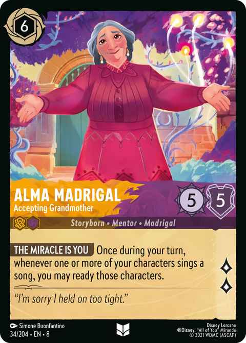 Alma Madrigal - Accepting Grandmother - 34 - Reign of Jafar