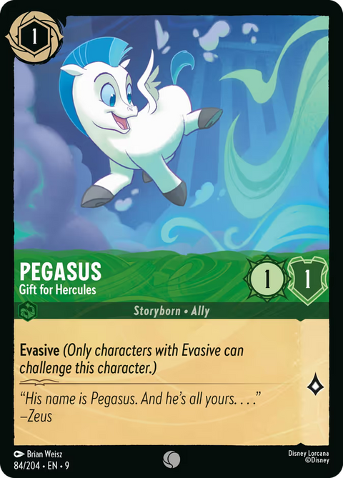 Pegasus - Gift for Hercules - 84 - Fabled