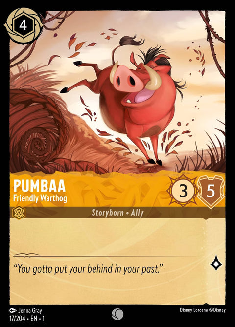 Pumbaa - Friendly Warthog - 17 - The First Chapter