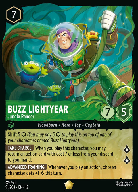 Buzz Lightyear - Jungle Ranger - 91 - Wilds Unknown
