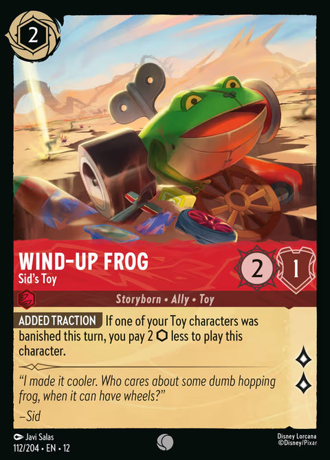Wind-Up Frog - Sid's Toy - 112 - Wilds Unknown
