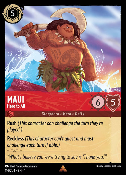 Maui - Hero to All - 114 - The First Chapter