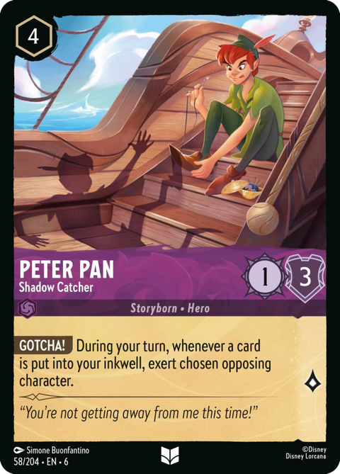 Peter Pan - Shadow Catcher - 58 - Azurite Sea