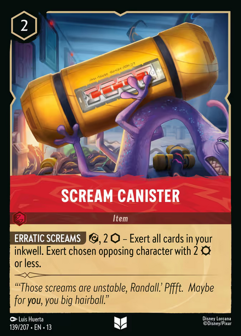 Scream Canister - 139 - Attack of the Vine!
