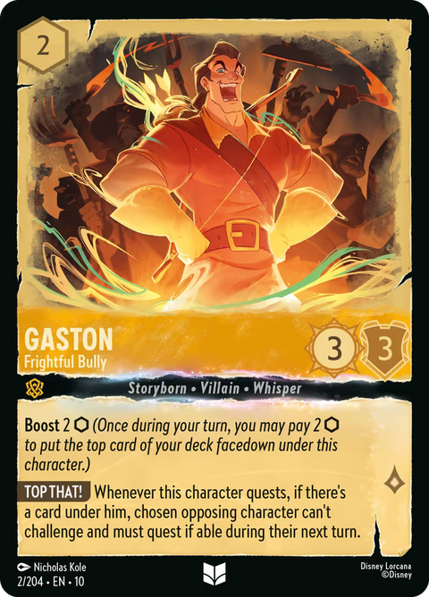 Gaston - Frightful Bully - 2 - Whispers in the Well