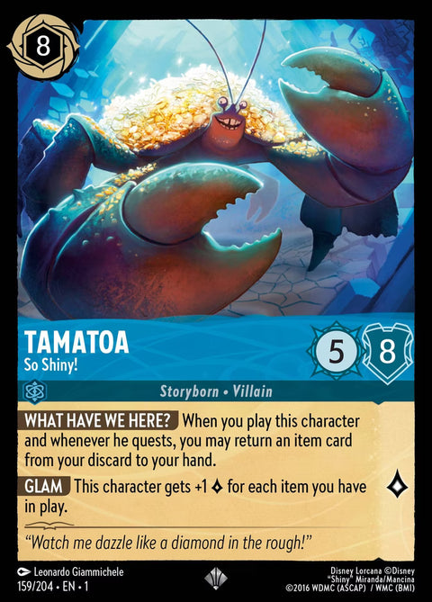 Tamatoa - So Shiny! - 159 - The First Chapter