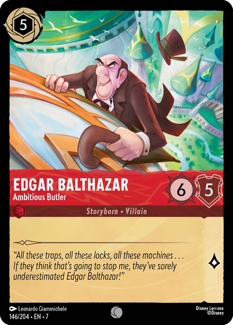Edgar Balthazar - Ambitious Butler - 146 - Archazia's Island