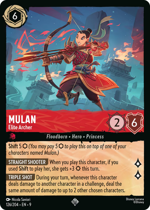 Mulan - Elite Archer - 126 - Fabled
