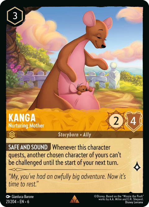 Kanga - Nurturing Mother - 21 - Azurite Sea