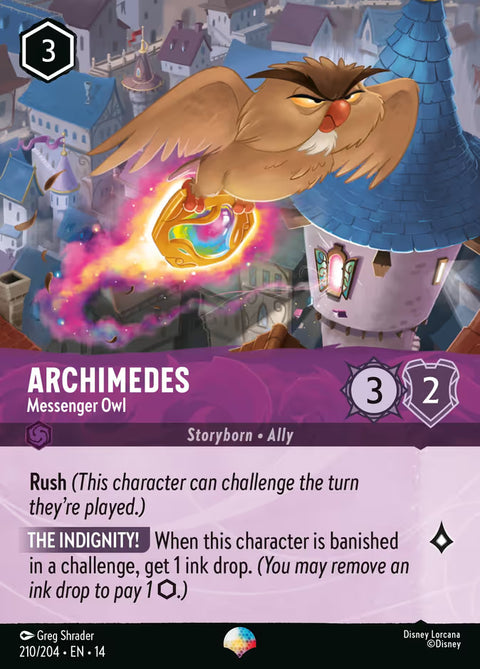 Archimedes - Messenger Owl - 210 - Hyperia City