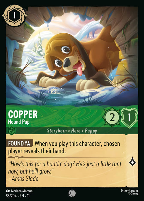 Copper - Hound Pup - 85 - Winterspell