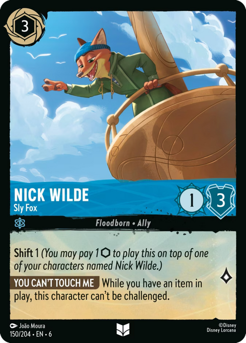 Nick Wilde - Sly Fox - 150 - Azurite Sea