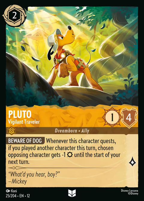 Pluto - Vigilant Traveler - 25 - Wilds Unknown
