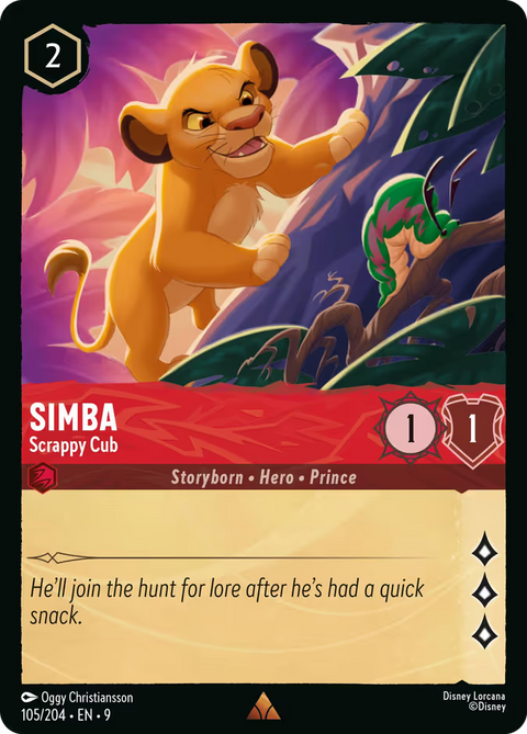 Simba - Scrappy Cub - 105 - Fabled