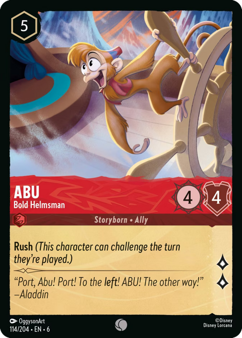 Abu - Bold Helmsman - 114 - Azurite Sea