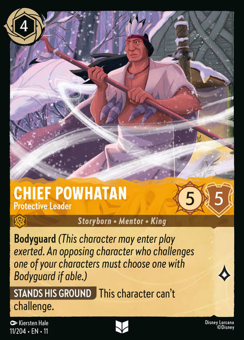 Chief Powhatan - Protective Leader - 11 - Winterspell