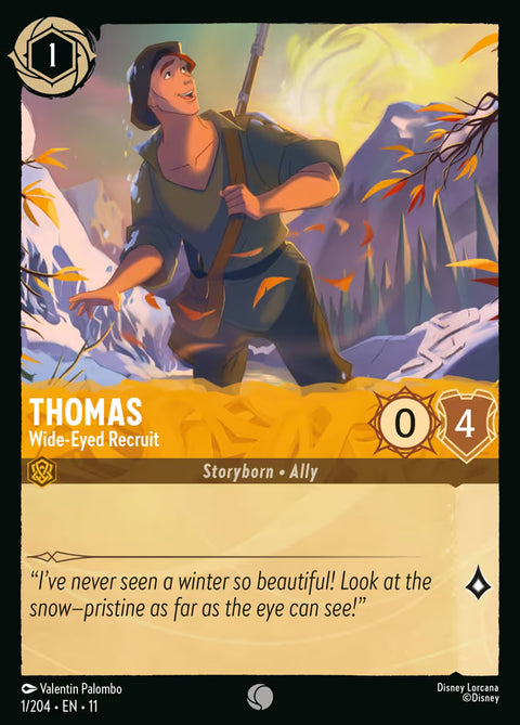 Thomas - Wide-Eyed Recruit - 1 - Winterspell